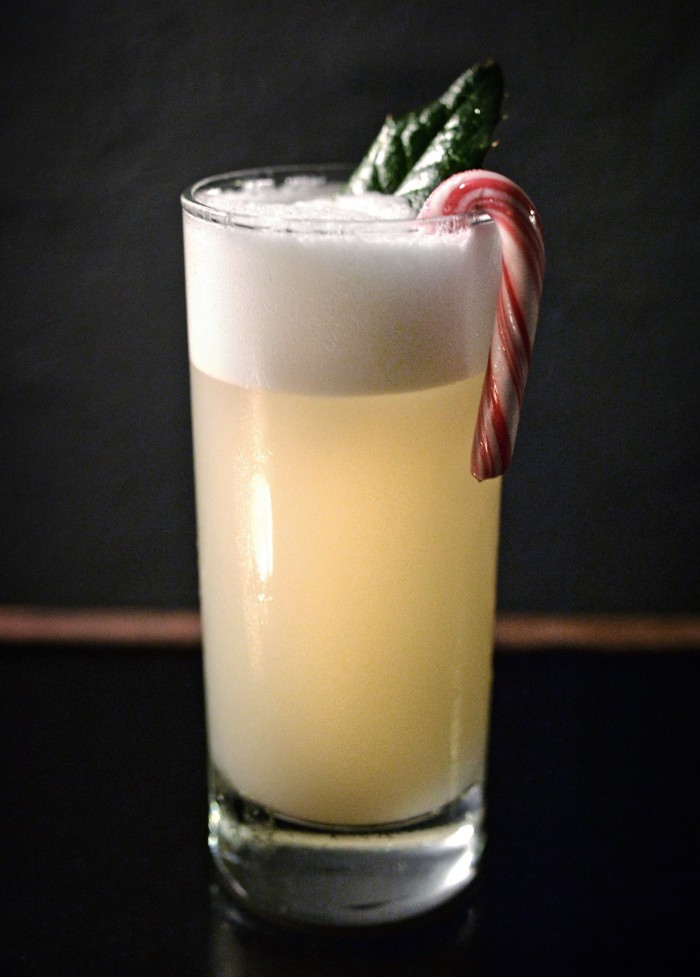 Bismarck Fizz - Christmas cocktail from Duck and Cover