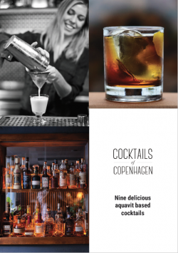 Free e-booklet on aquavit cocktails from Cocktails of Copenhagen.