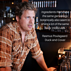 Rasmus Poulsgaard from Duck and Cover on flavor pairing.