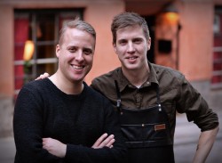 Mikael and Andreas Nilsson from Strøm Cocktail bar in Copenhagen