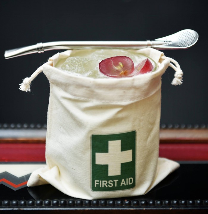 First Aid, cocktail from Curfew - one of the best cocktail bars in Copenhagen